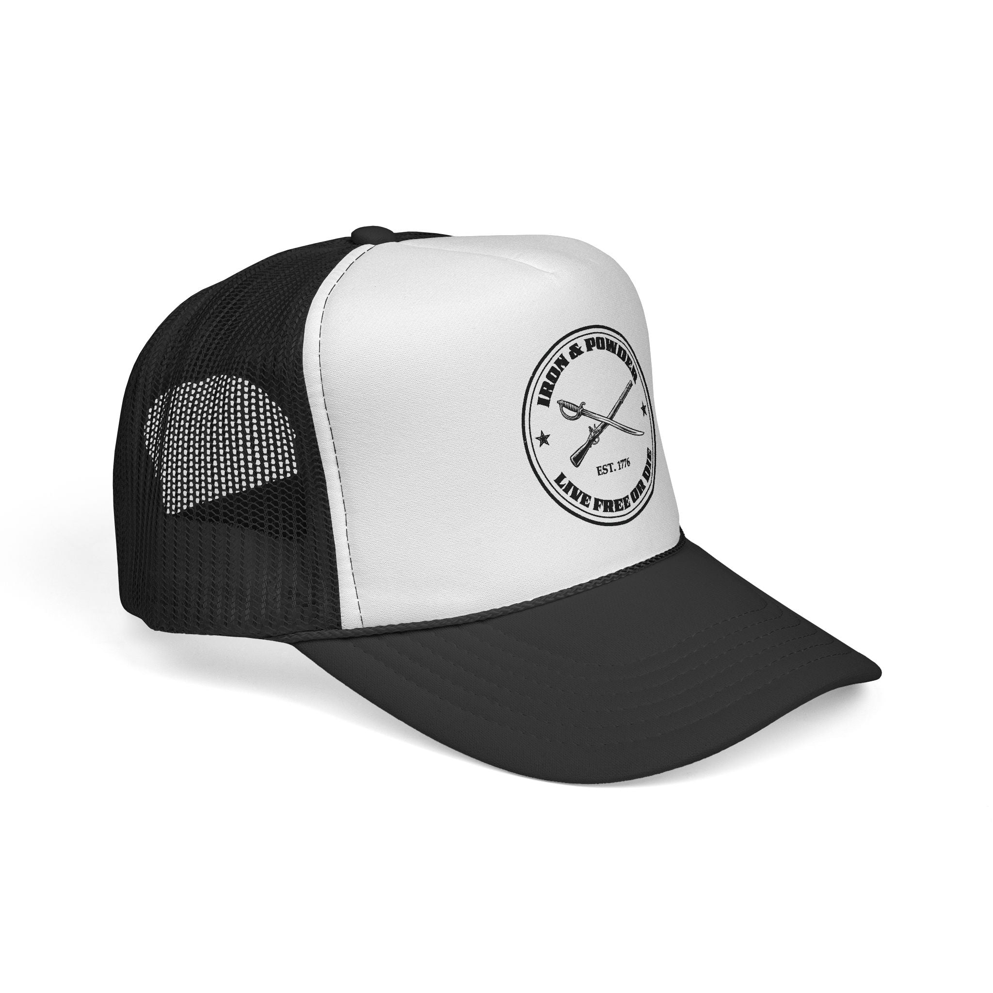Trucker Cap — Vintage Wrench & Pliers Workshop Logo Hat